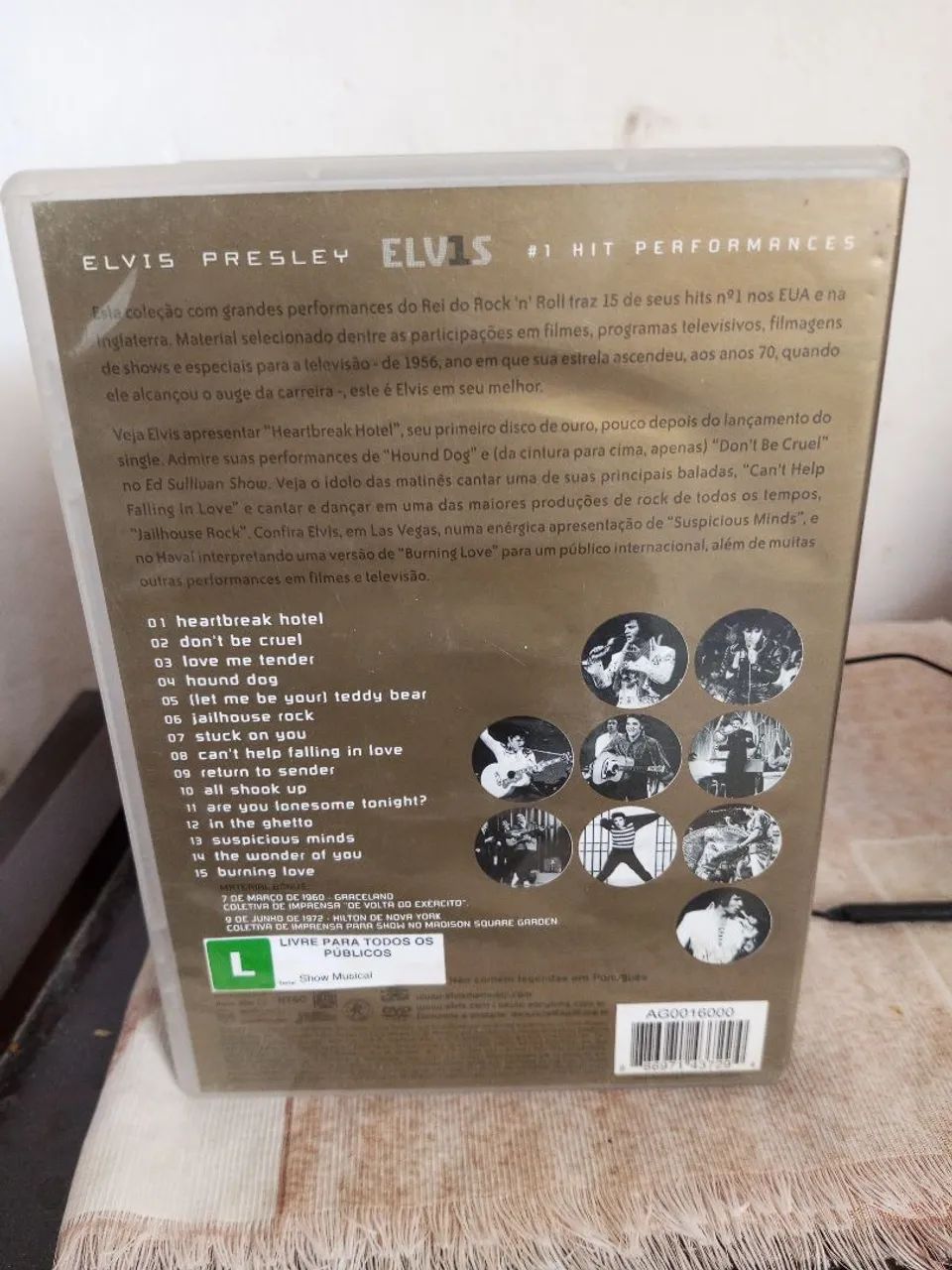 Dvd Elvis Presley #1Hit Performances  - Foto 3