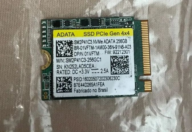 SSD ADATA de 256 GB, modelo SM2P41C3, projetado com um formato compacto M.2 2230 - Foto 3