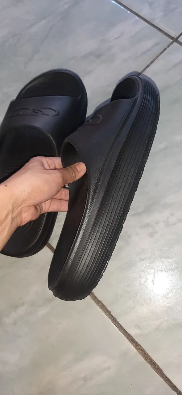 Chinelo Olympikus - Sereno - Preto - Estilo slide, em EVA - Foto 5