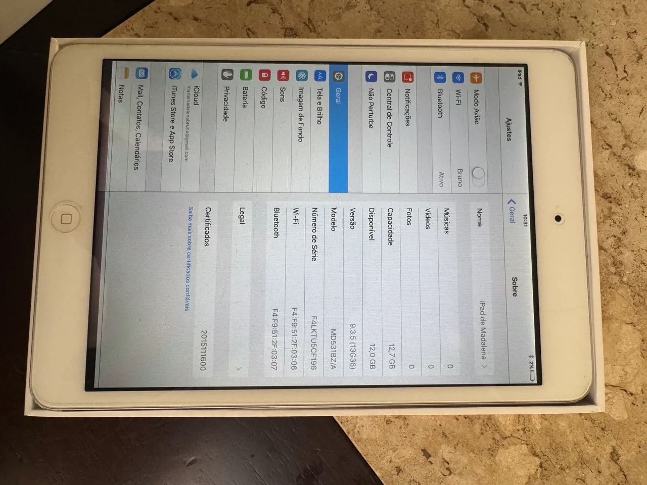 iPad mini 1ª Geração - Foto 2