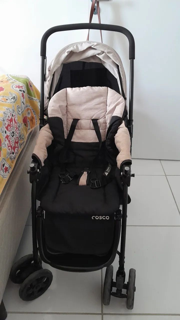 Carrinho de Bebê Cosco Travel System Reverse - Foto 4