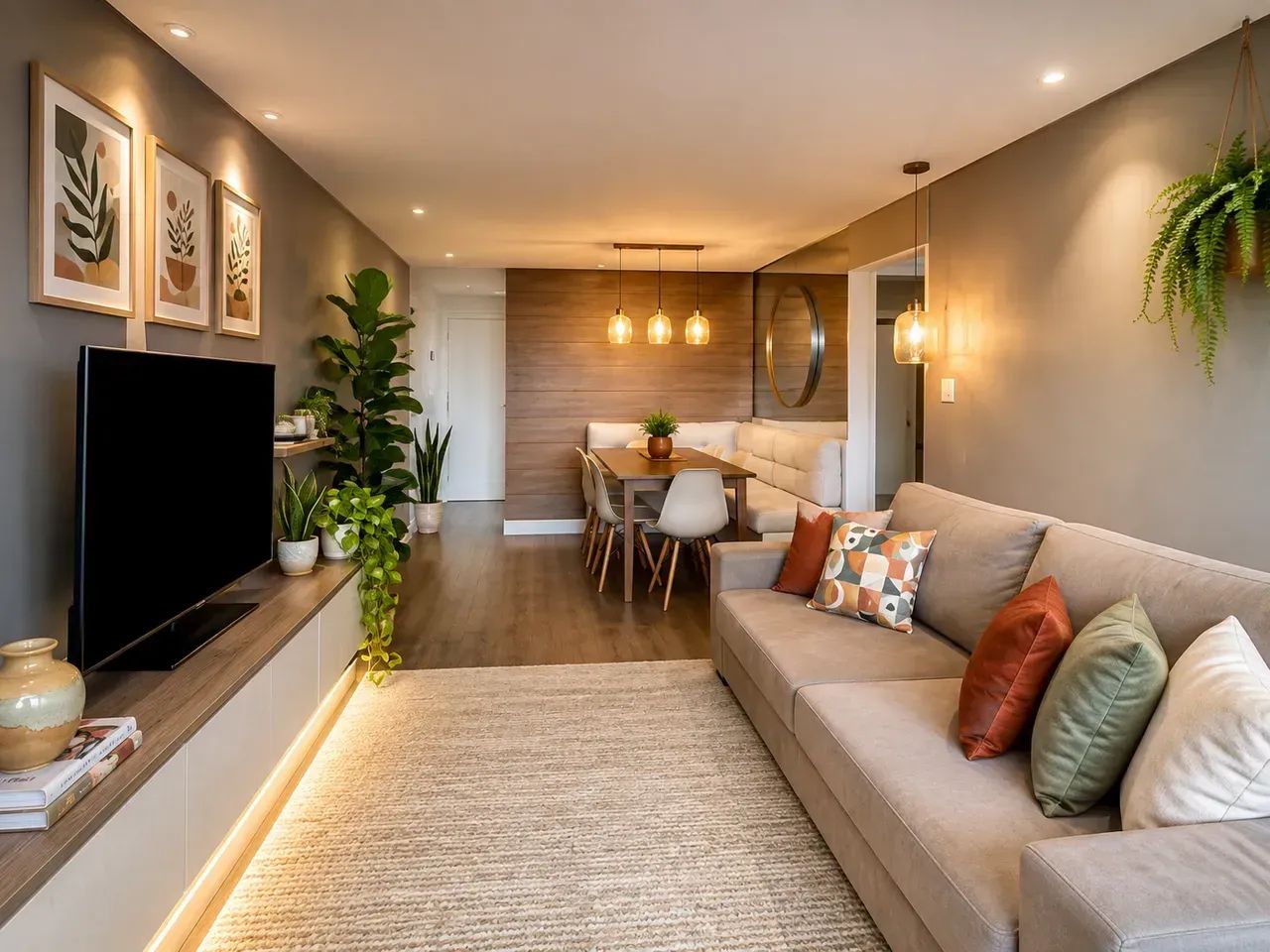Imóvel para venda possui 93 metros quadrados com 3 quartos - Foto 2