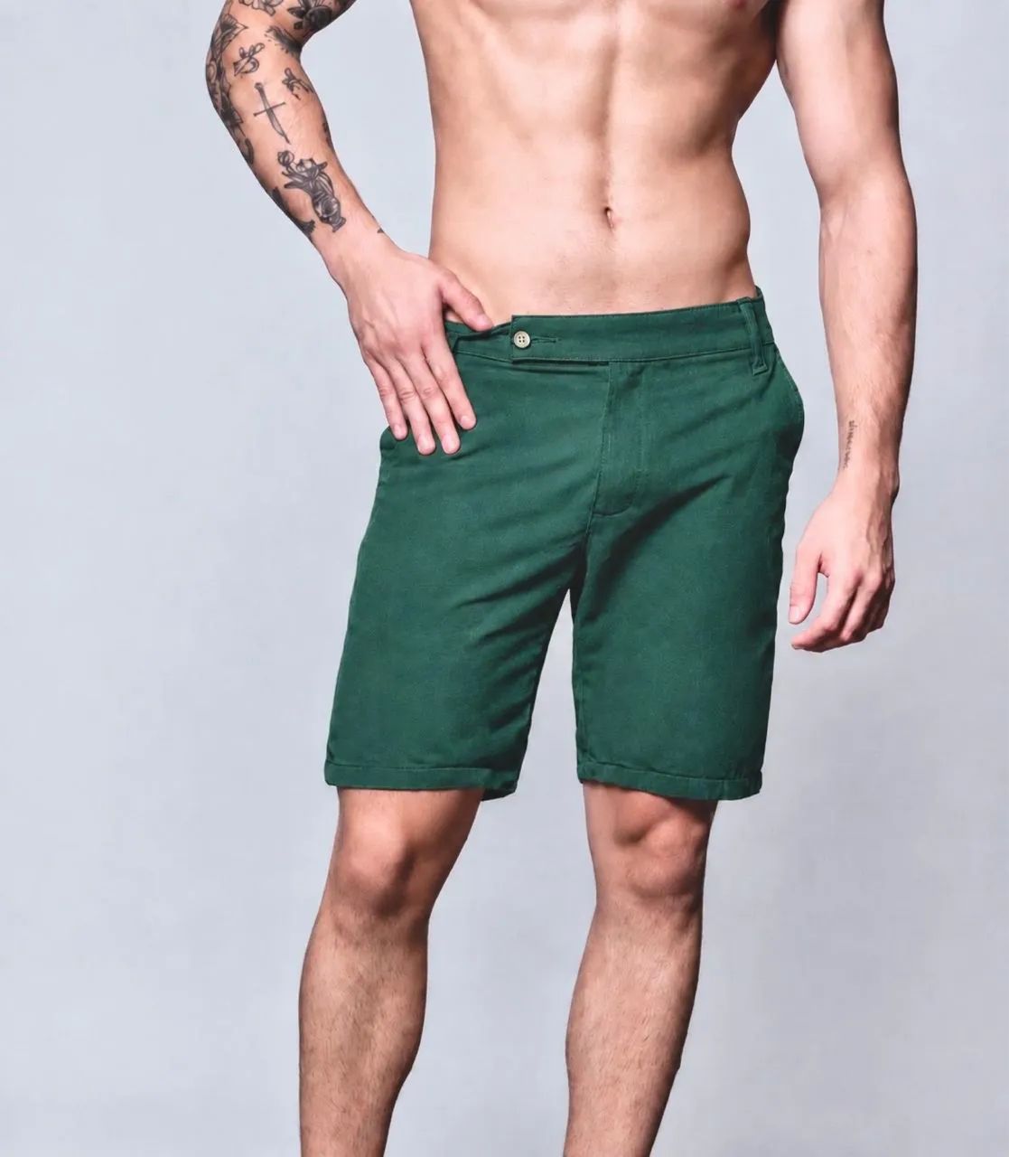 Bermuda masculina cós italiano - Foto 5