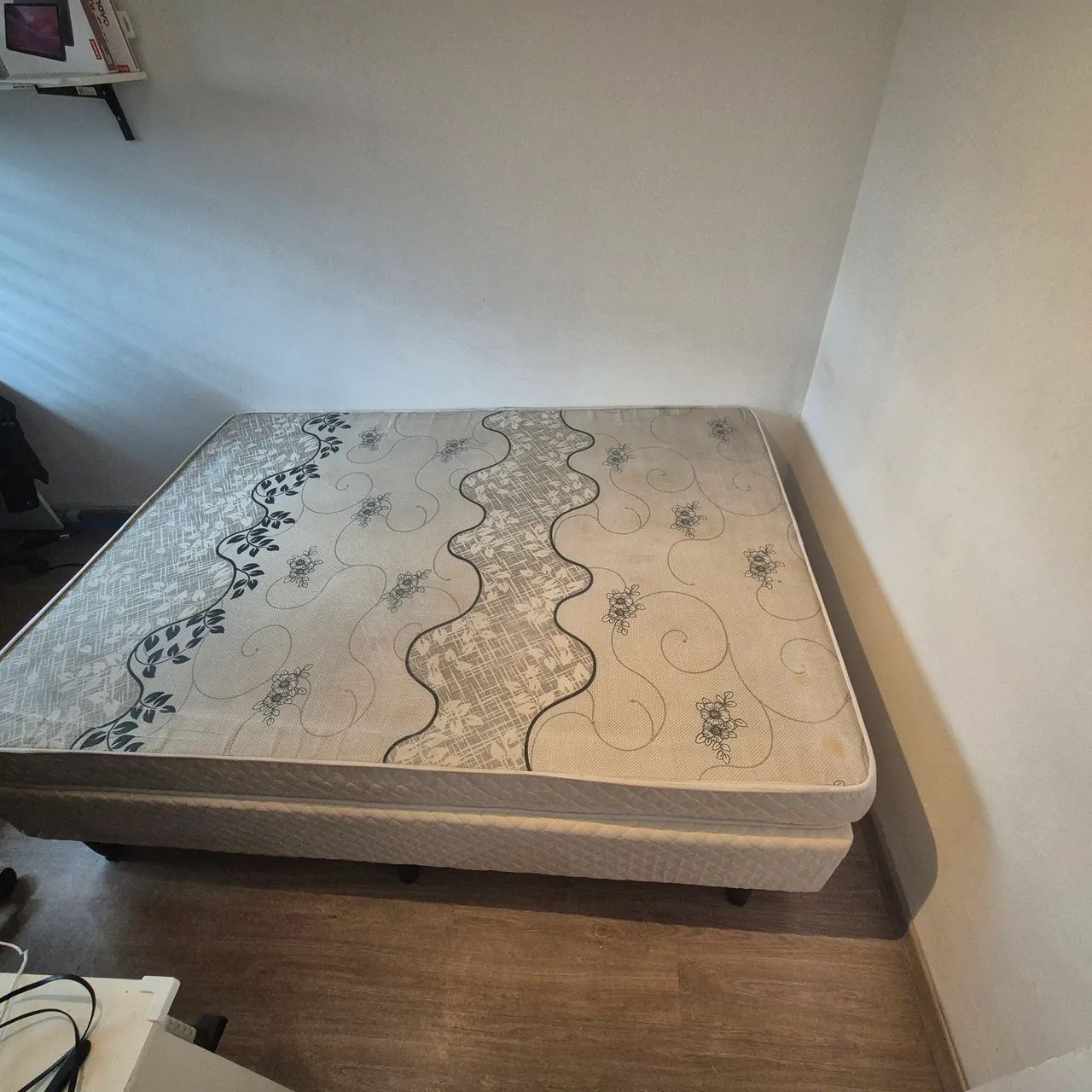Cama de casal - colchão e base box - Foto 3