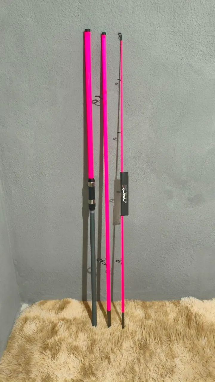 Vara de pesca 4,20m da Saint nova