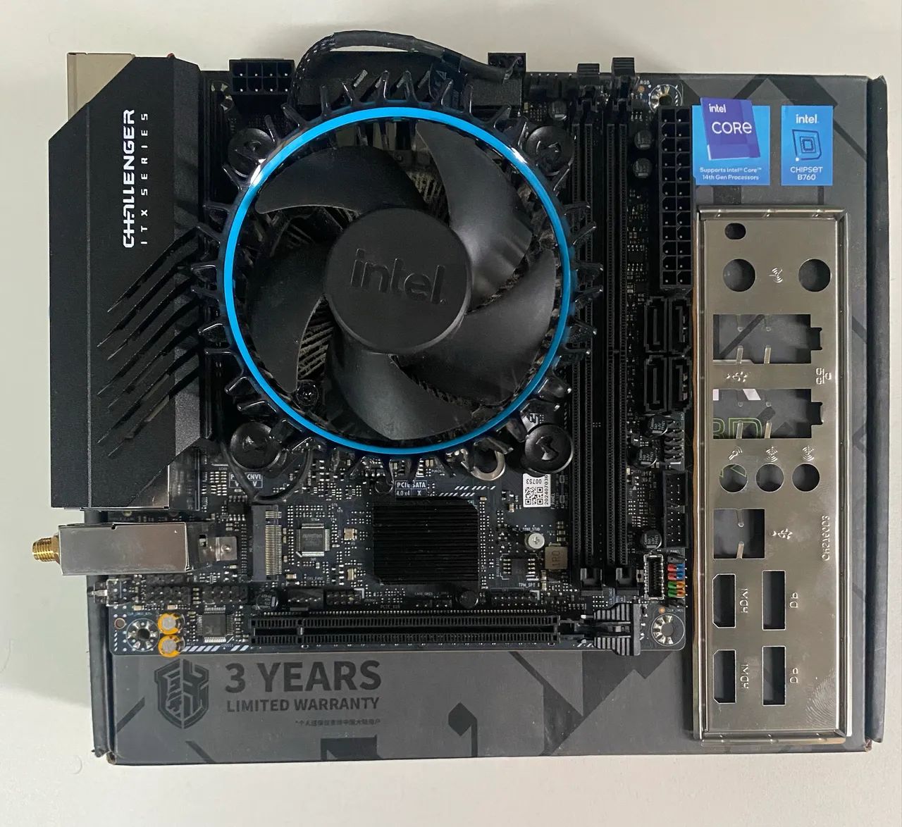 Kit mini itx Core i5 12600 + placa mãe B760 itx DDR5