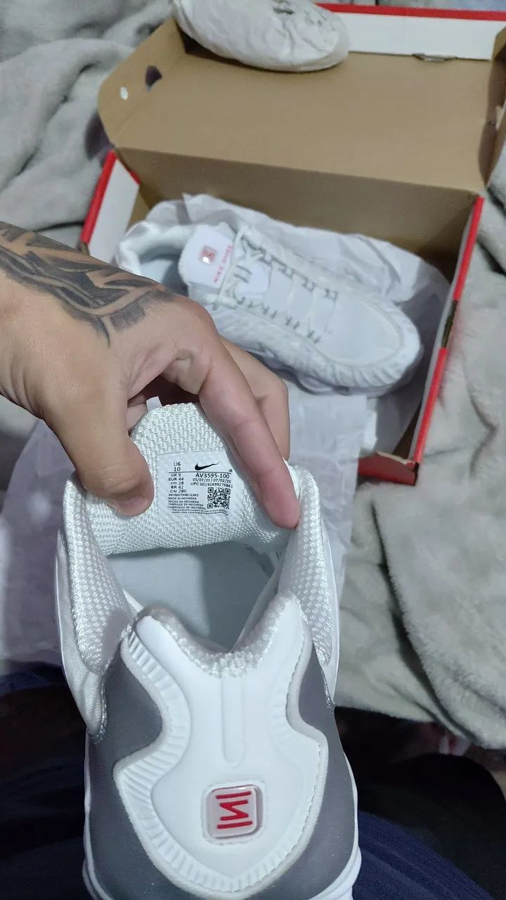 Nike Shox TL (12 molas) branco - Foto 2