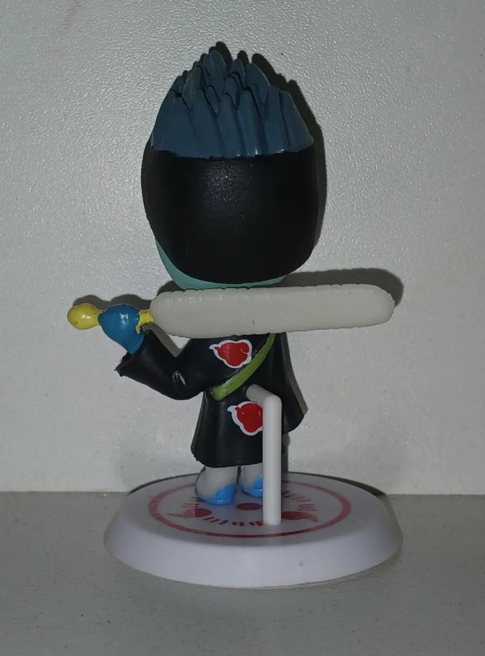 BONECO MINIATURA NARUTO SHIPPUDEN KISAME AKATSUKI - Foto 2