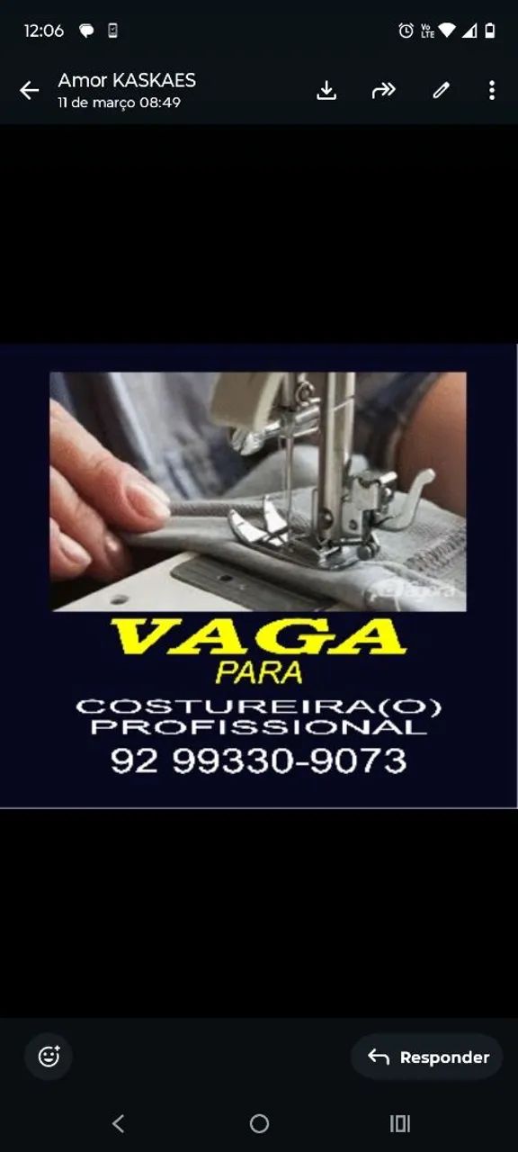 Costureira  (o)