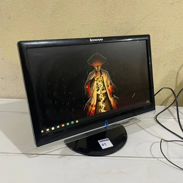 Monitor Lenovo 19" LCD Widescreen - Perfeito para Estudo, Trabalho e Câmeras - Foto 2