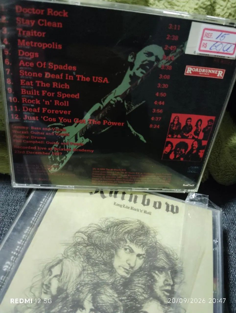 CD MOTORHEAD LIVE AT BRIXTON - Foto 2