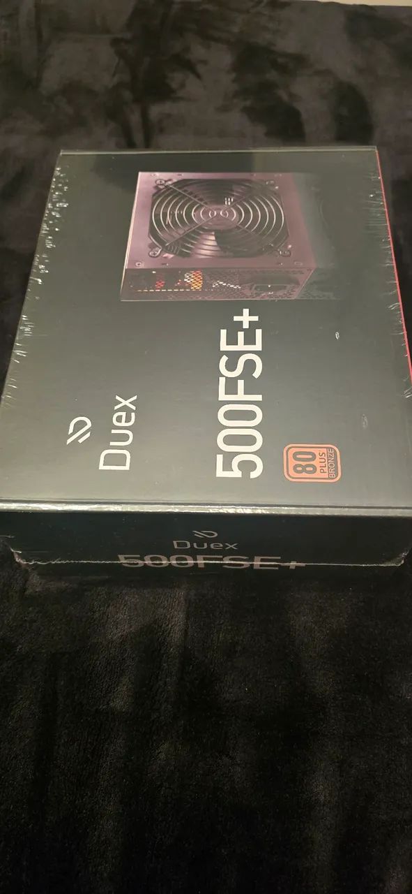 Fonte 500W 80Plus Duex Black (Nova)