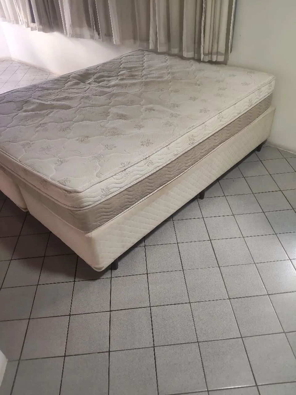 Cama box Queen Ortobom Elegant Nanolastic molas Bonnell  - Foto 4