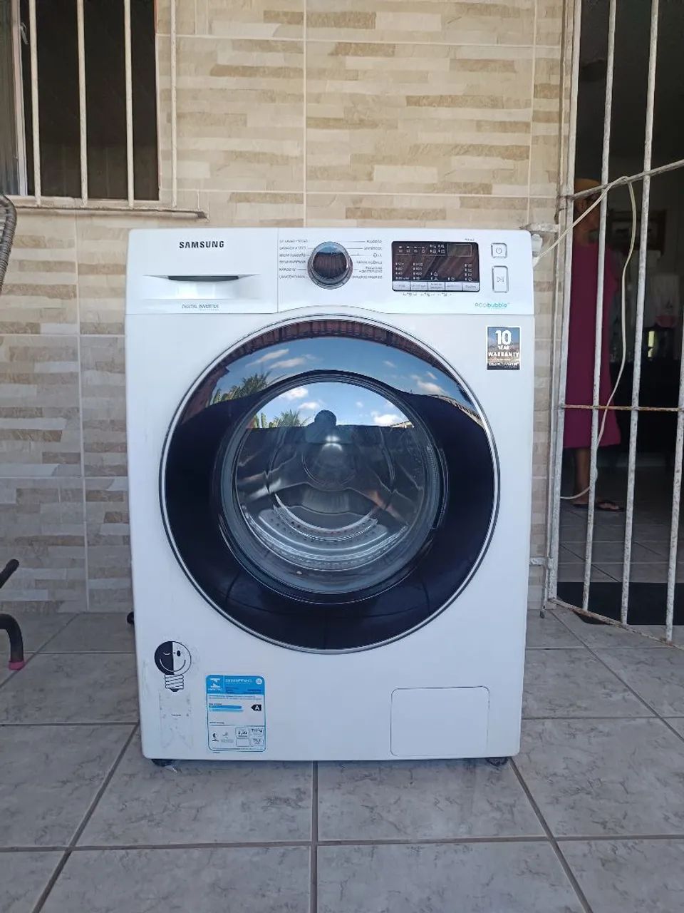 Lava e seca Samsung w11 
