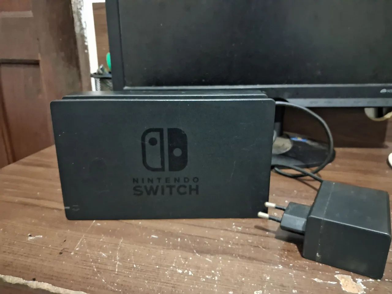Dock e fonte Nintendo Switch