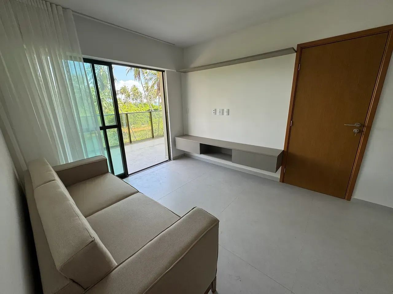 Apartamento com 3/4, mobiliado, com vista do mar e coqueiral à venda no Complexo Ipioca Be - Foto 4