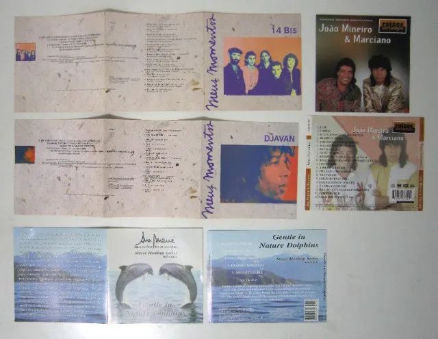 Capas CD e Encartes Originais: Lote com 12 títulos - Leia! - Foto 4