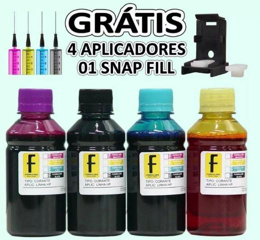 Tinta Corante para Impressora com Bulk Epson/ Canon / Hp ou Kit Recarga de Cartuchos - Foto 5