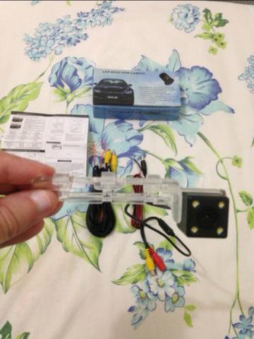 Camera de Ré com LED para Honda Civic 2006 à 2011