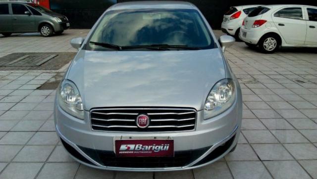 FIAT LINEA ESSENCE 1.8 16V FLEX Prata 2014/2015 - Foto 8