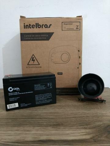 Kit Central de Choque com sirene e bateria Intelbras ELC 5001 - Foto 4