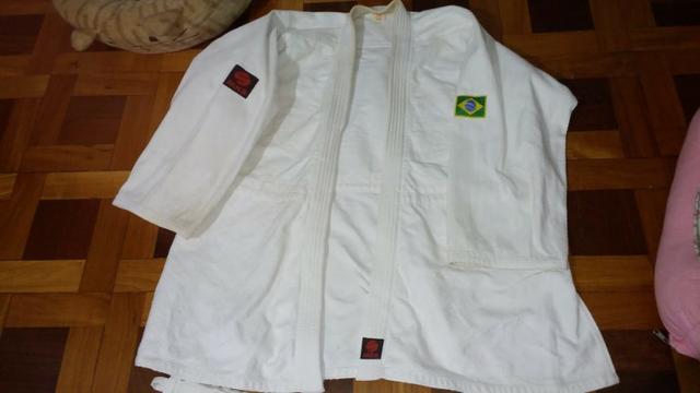 Quimono trançadoJudô,MKS. Novíssimo - Foto 3