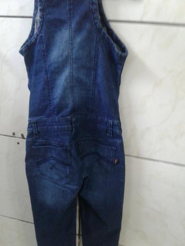 Macacão jeans comprido - Foto 3