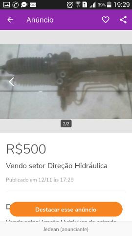 Vendo setor de DH Strada 2010