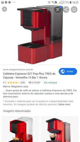 Vende se cafeteira 3 corações semi nova usada poucas vezes - Foto 3