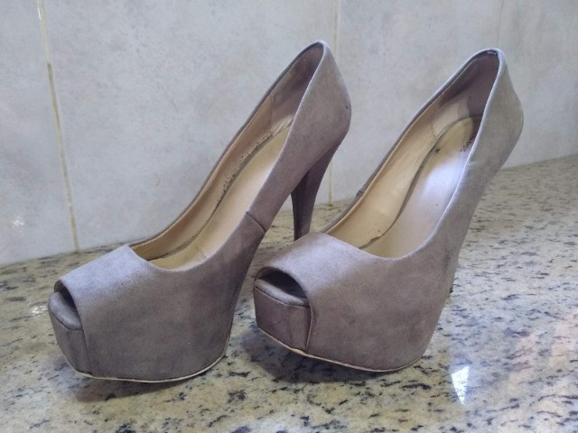 Sandália Salto Zara Basic - Foto 4