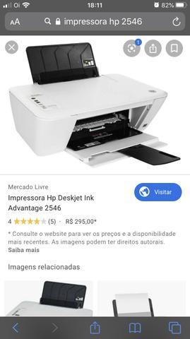 Impressora hp deskjet ink advantage 2546 - Foto 2