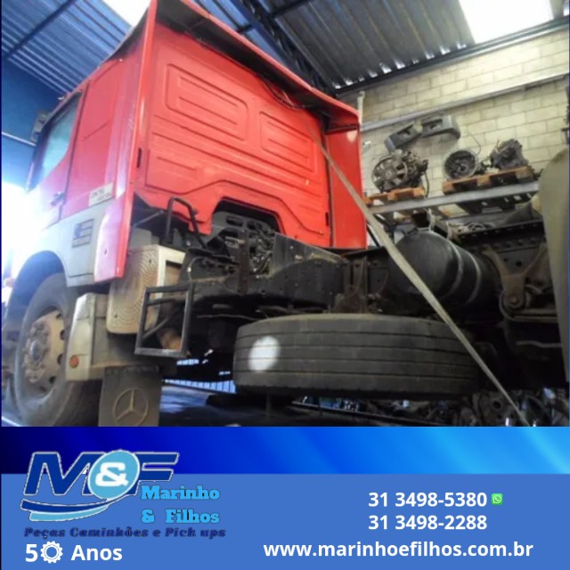 Sucata Mercedes Axor 1933 2011 (Venda de Peças) - Foto 5