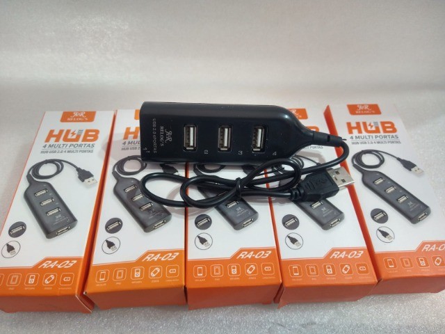 Hub usb 2.0 4 portas  relog's