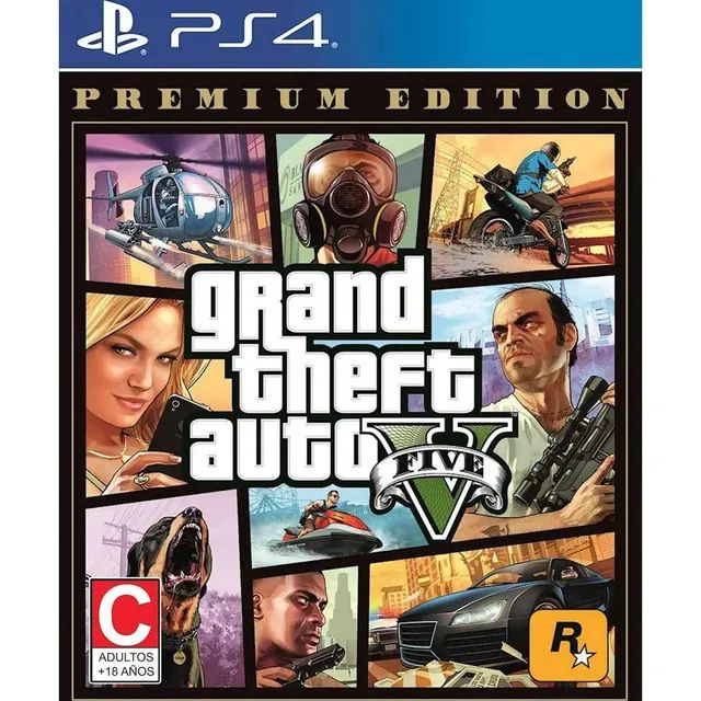 Jogo Grand Theft Auto V (GTA 5) Para PS3 Mídia Física Lacrado