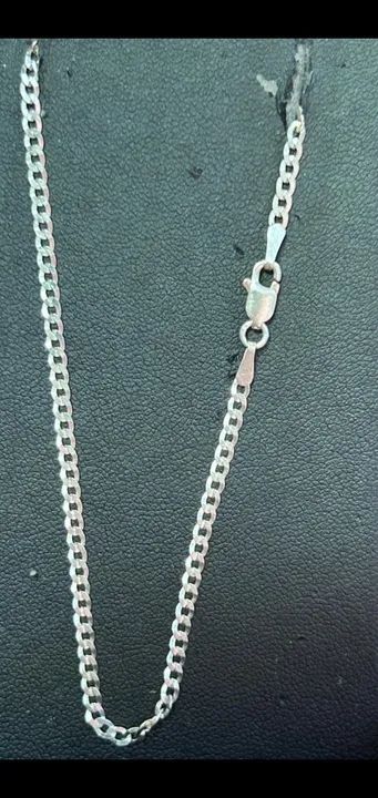 Pulseira de prata 925 modelo grumet 20cm<br>