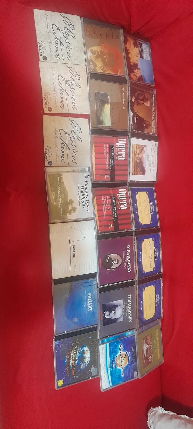 Lote de cds de música clássica 