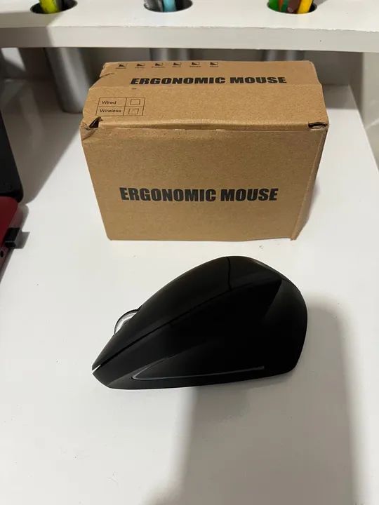 Mouse ergonômico - sem fio . - Foto 2