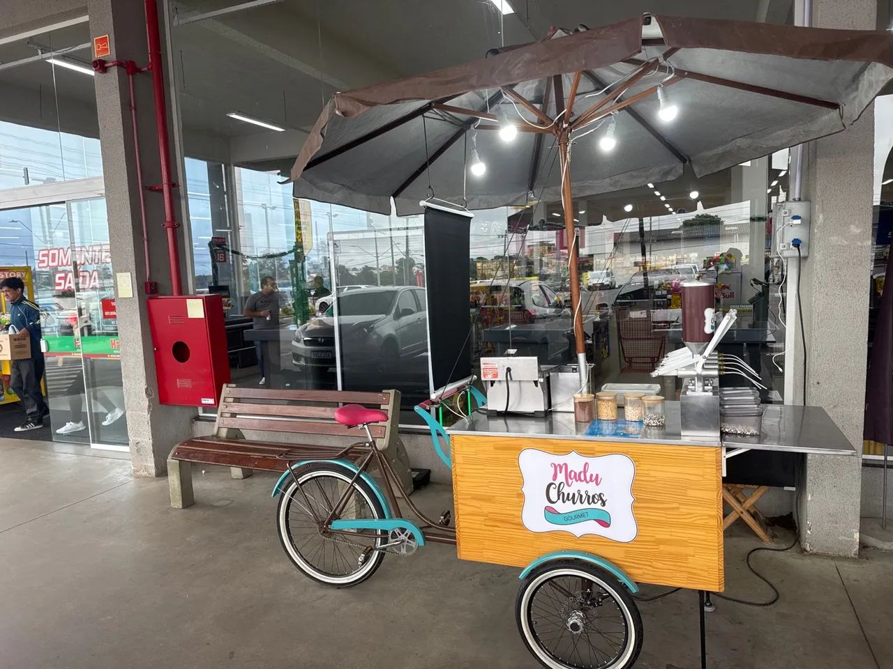 Bicicleta de churros completa 