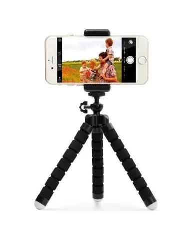 Tripé suporte para Celular articulado | Live Mesa YouTube Flexível 