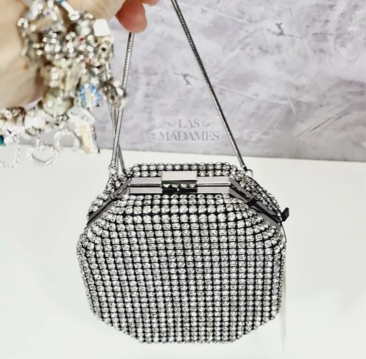 Bolsa de mão  brilhante - Foto 2