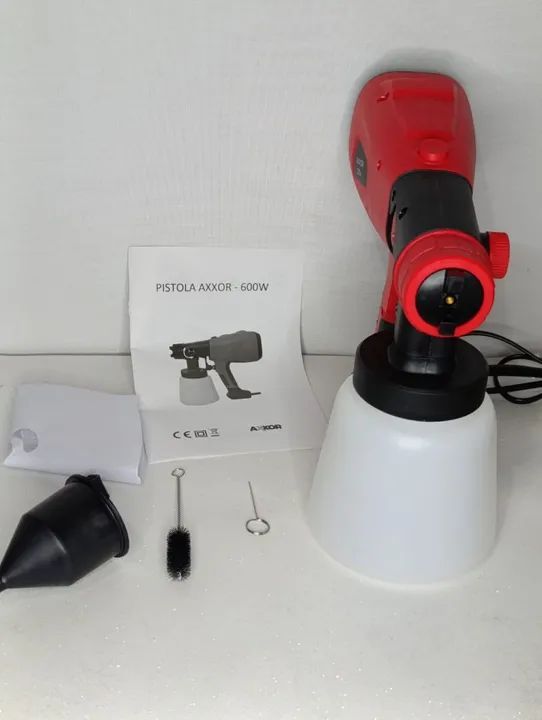 Pistola de pintura elétrica 600w profissional  - Foto 3