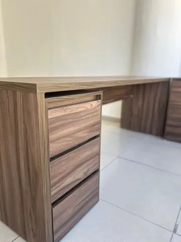 Mesa reta e gaveteiro  - Foto 4
