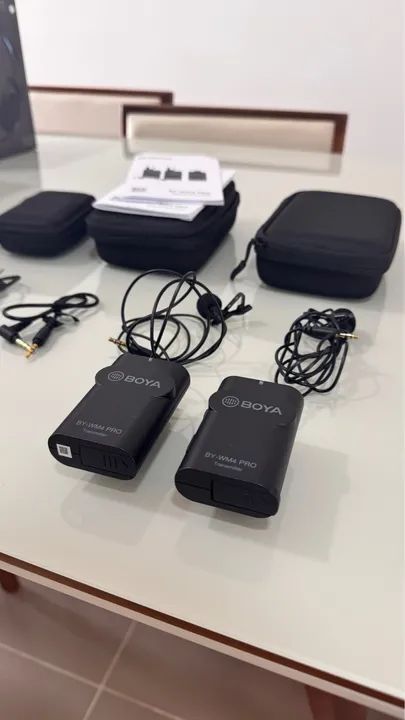 Kit de Microfone Sem Fio Boya BYWM4 pro para Filmagem - Foto 2