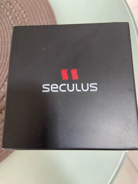 Relógio Seculus Masculino Dourado - Foto 2