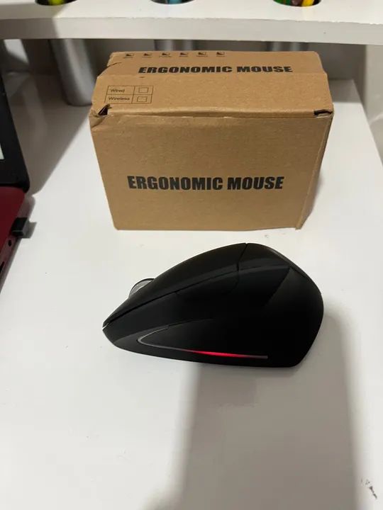 Mouse ergonômico - sem fio . - Foto 3