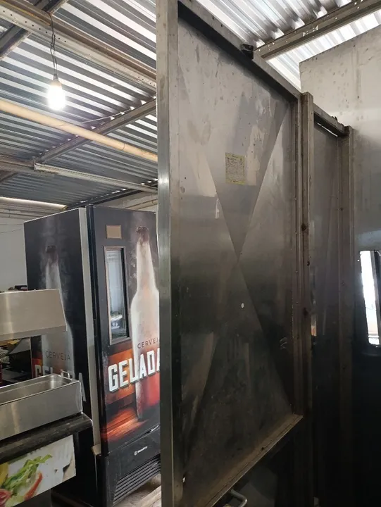 Porta de inox