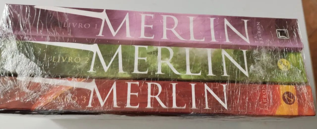 Merlin - Os Anos Perdidos - Livros 1 - 2 e 3 - excelente estado  - Foto 3