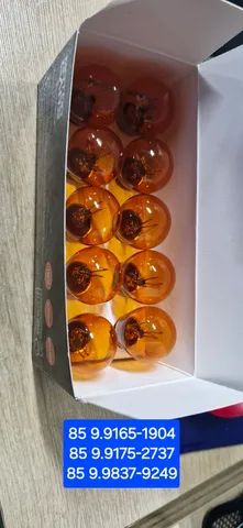Kit 10 lampadas pisca pisca laranja au853