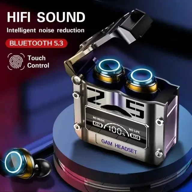 Fones De Ouvido M25 TWS Sem Fio Bluetooth Touch Control Redução De Ruído Estéreo