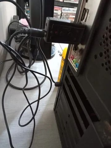 Problemas com o som do seu Note/PC. Use esse adaptador USB e resolva seu problema. - Foto 6